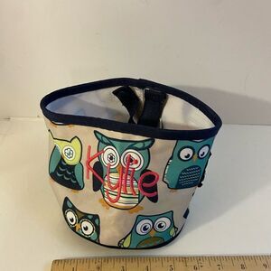 Thirty one oh snap bin round “Kylie” with Owls